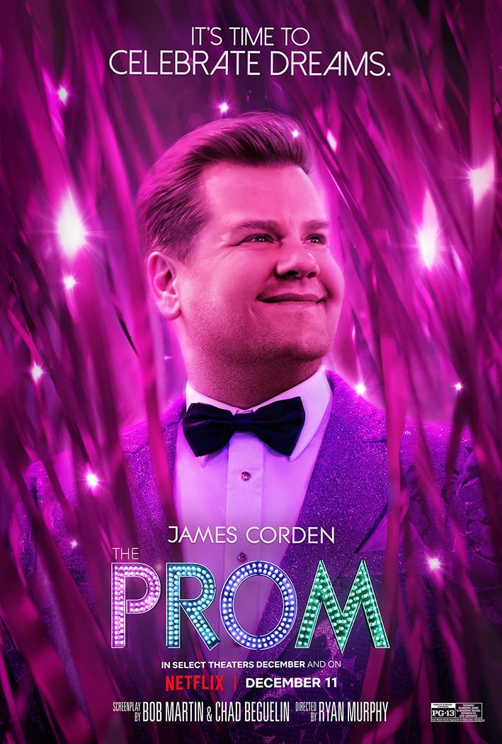 James Corden in The Prom Netflix